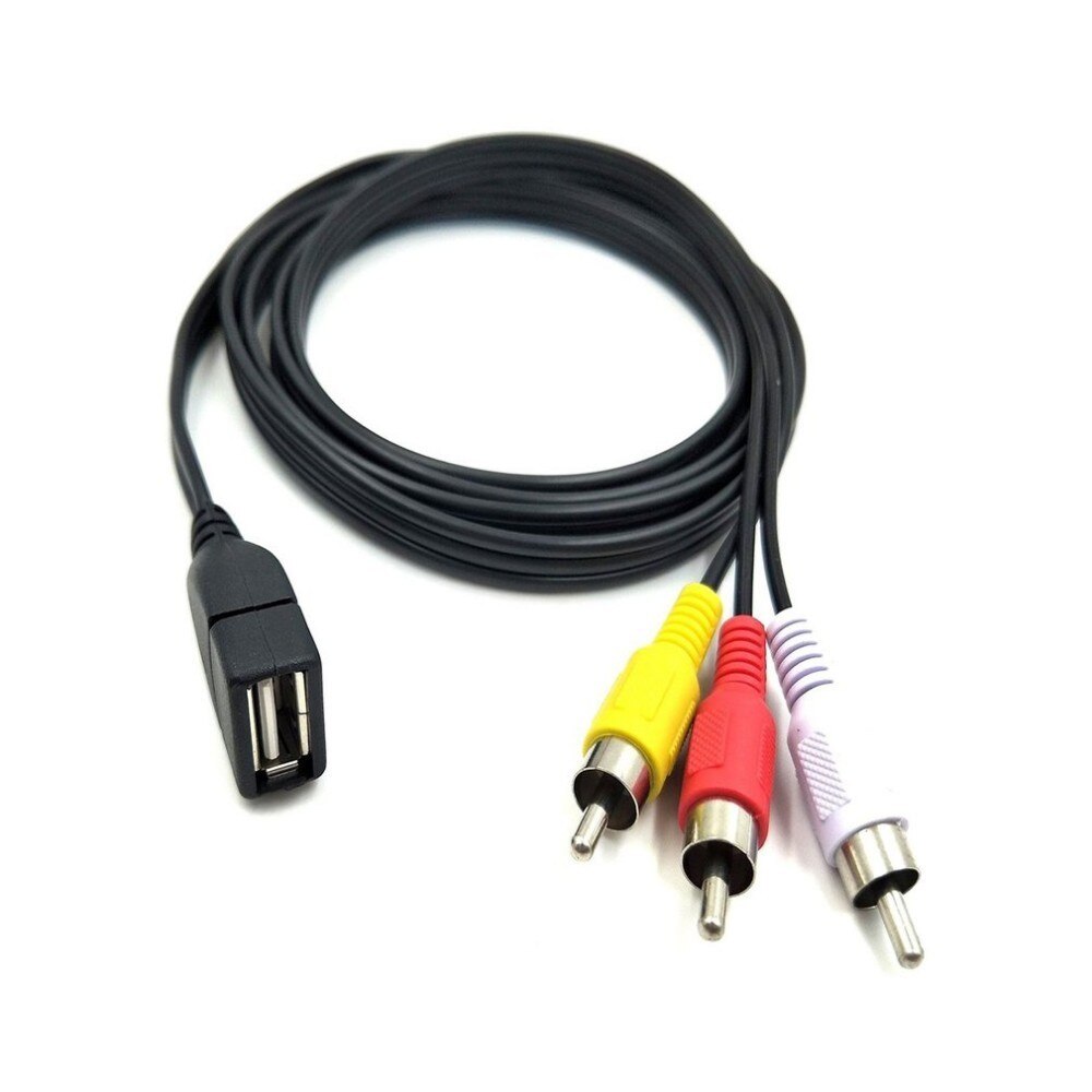 Duttek 5 Ʈ/1.5 m usb 2.0  3 rca   a/v ǿ ķڴ  av    